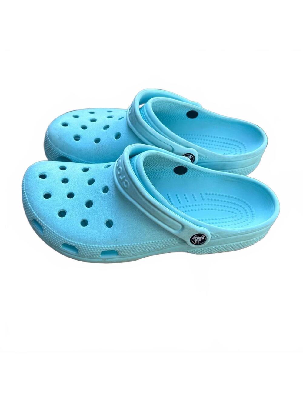 Crocs Ice Blue Classic Clogs | Mens Size 8 - Womens Size 10